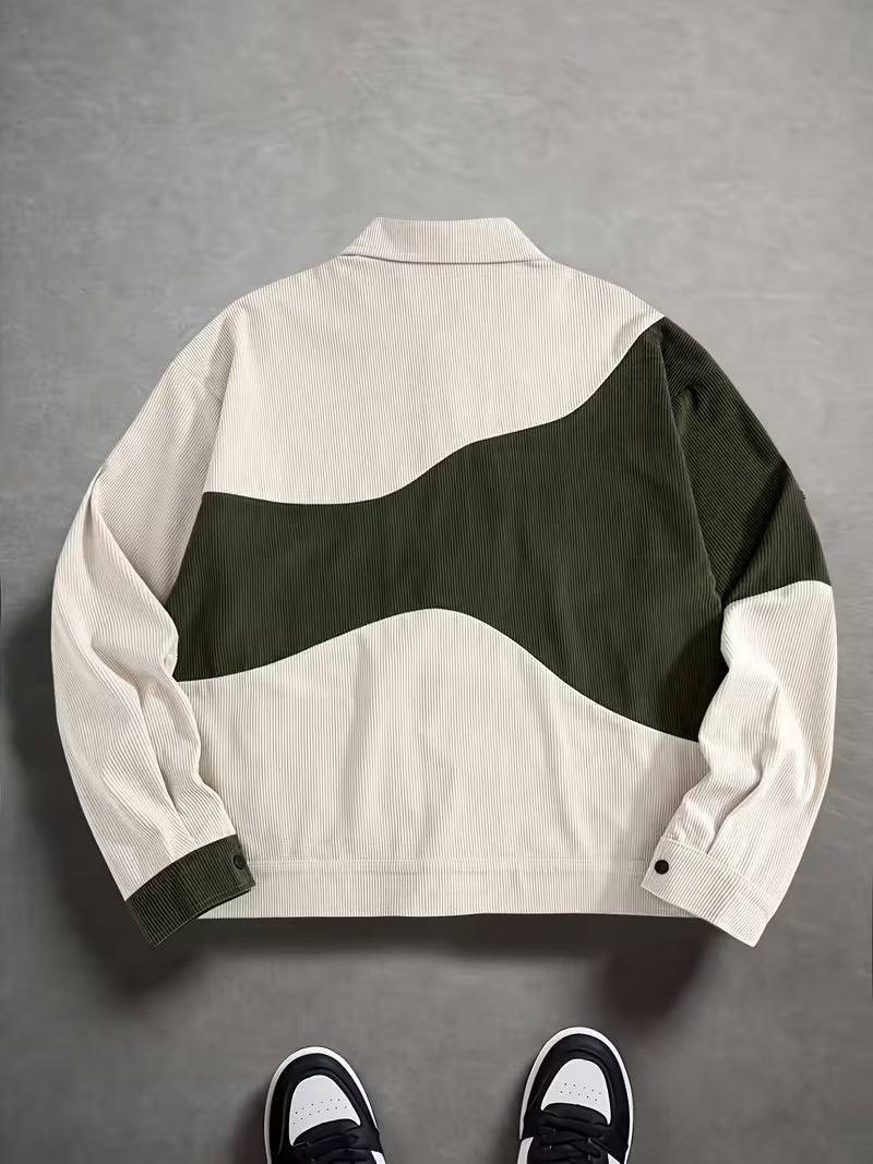 Men's Corduroy Button- Jacket